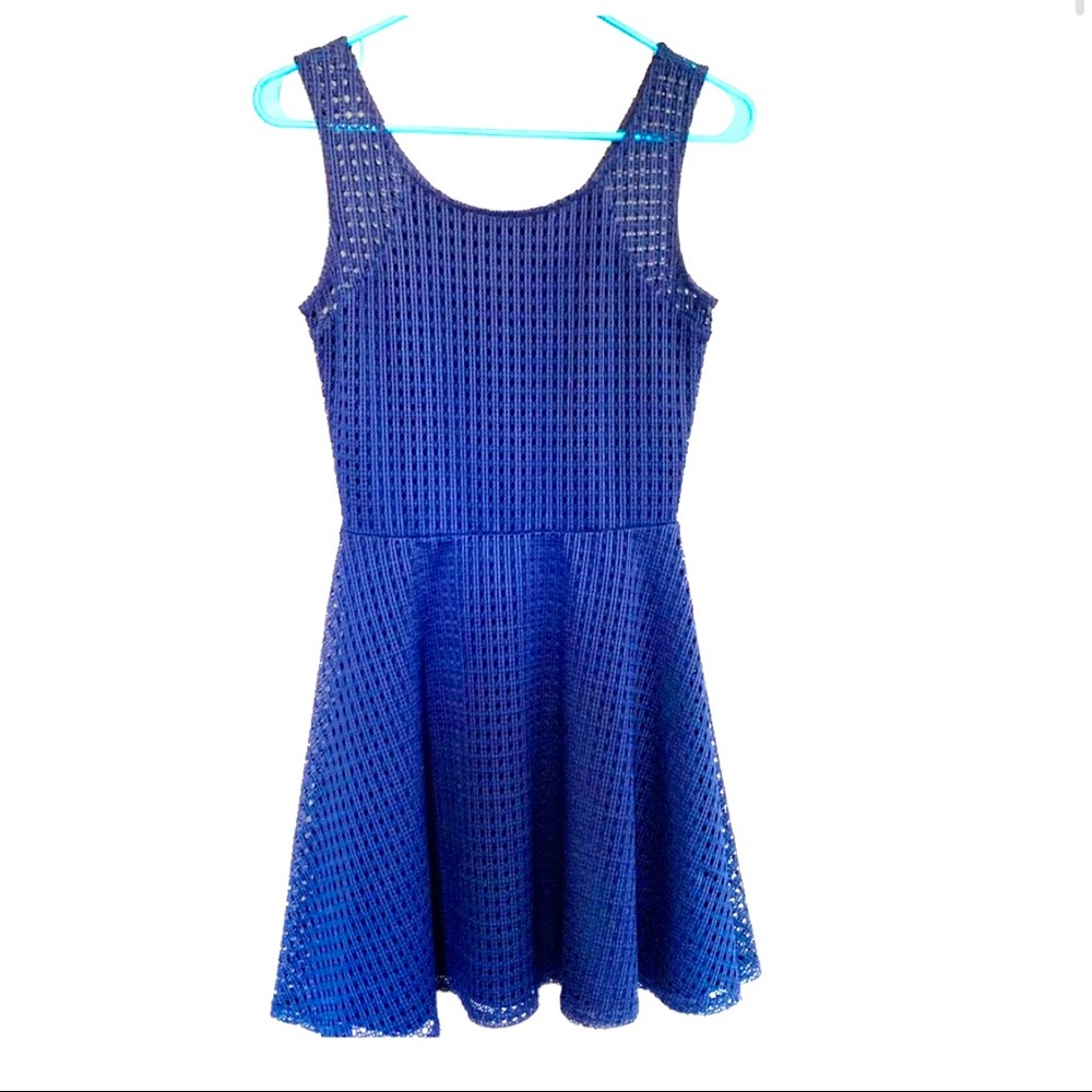 Fit flair lace dress